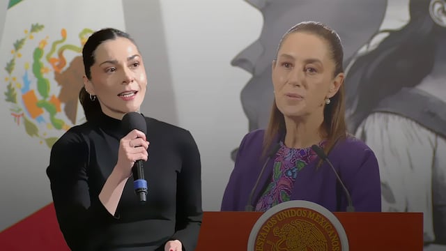 Liz Vilchis reaparece en la mañanera de Sheinbaum y colabora con SDPnoticias