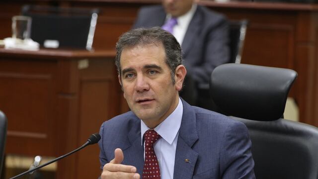 Lorenzo Córdova, Consejero Presidente del INE, organismo autónoma al que se reduciría presupuesto en 2020