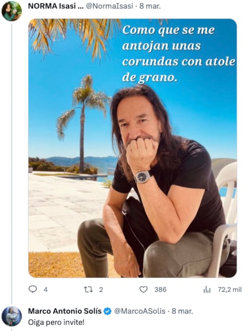 Marco Antonio Solis se divierte con sus fans publicando sus mejores memes