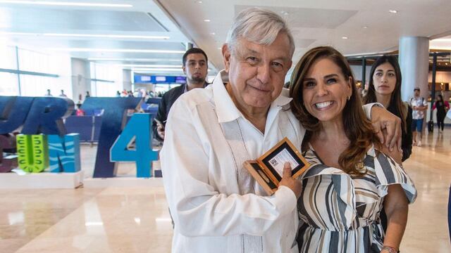 Mara Lezama, acudió a la gira de trabajo que realizó el Presidente del Presidente de México, Andrés Manuel López Obrador.