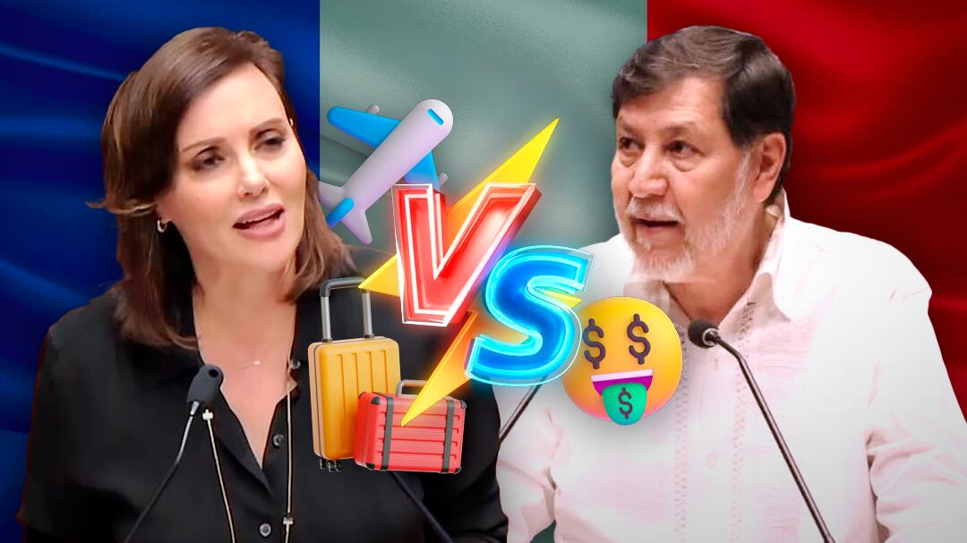Lilly Téllez vs. Gerardo Fernández Noroña: Pide informe de sus viáticos, hospedaje y acompañantes por su viaje a Francia