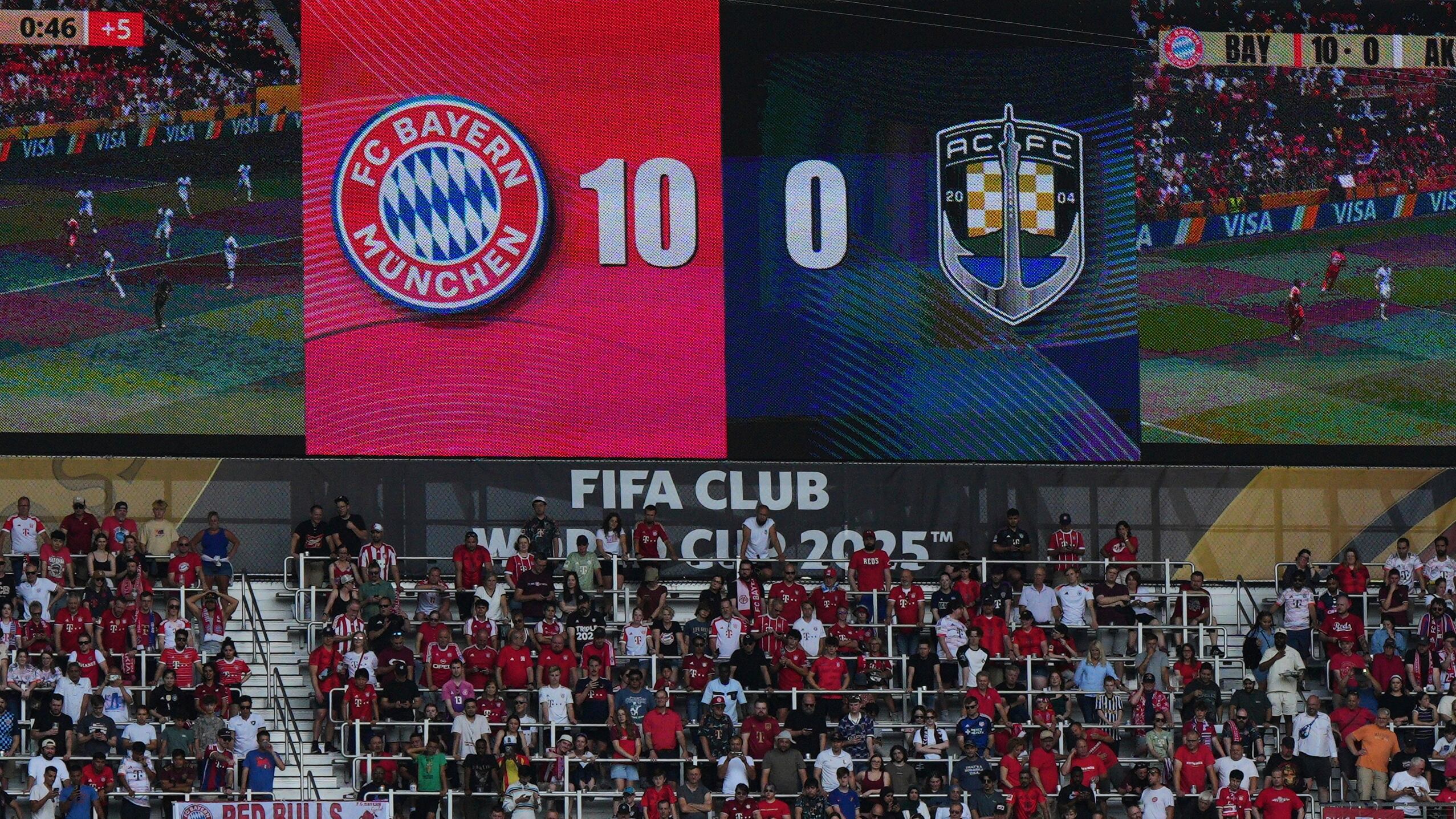 Mayores goleadas en la historia del Mundial de Clubes: Bayern lidera la lista