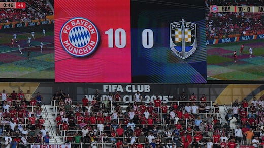 Mayores goleadas en la historia del Mundial de Clubes: Bayern lidera la lista