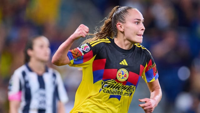 Irene Guerrero marcó el gol de la victoria de América Femenil sobre Rayadas