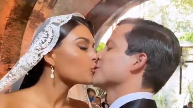 Kristal Silva y Luis Ángel Garza