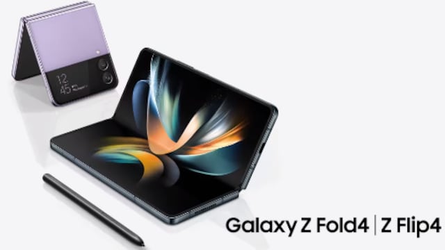 Samsung Galaxy Z Flip 4 y Z Fold 4