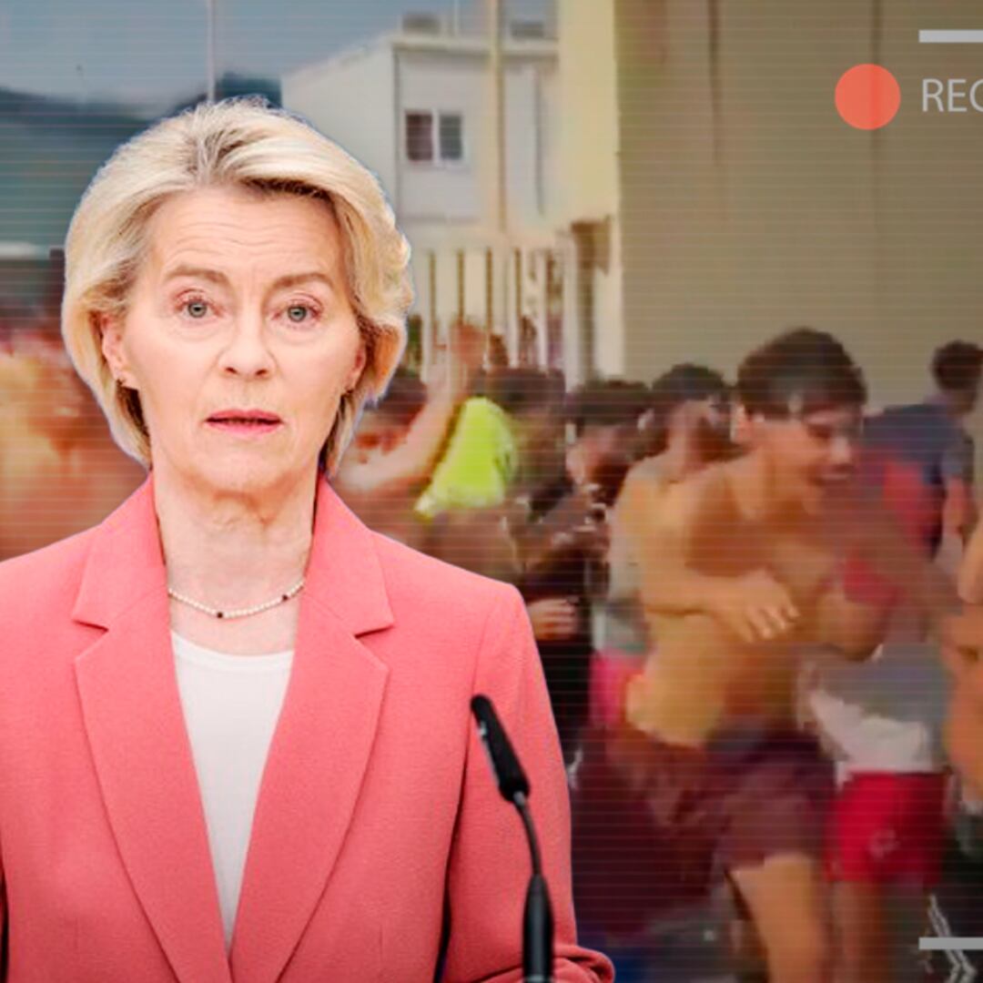 Von der Leyen lanza un duro mensaje a España por la crisis migratoria en Ceuta