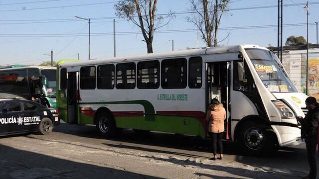El pasajero fue asesinado a balazos.