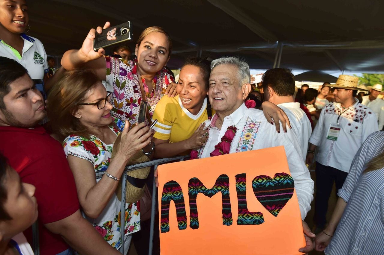 AMLO en gira de trabajo