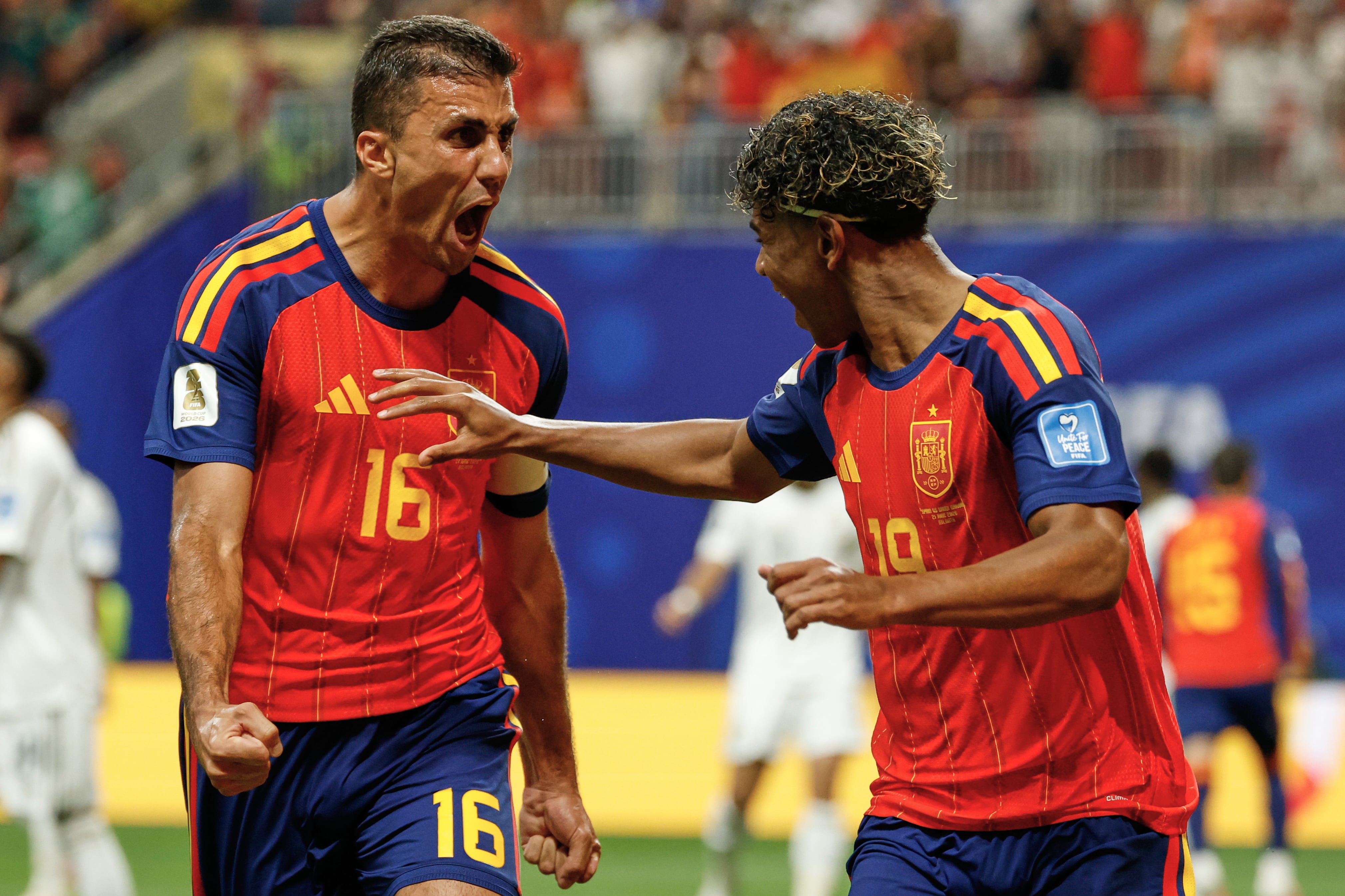 España venció a Arabia Saudita en la Jornada 2.