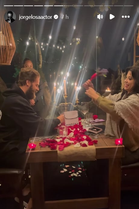 Jorge Losa y Ferka se comprometieron