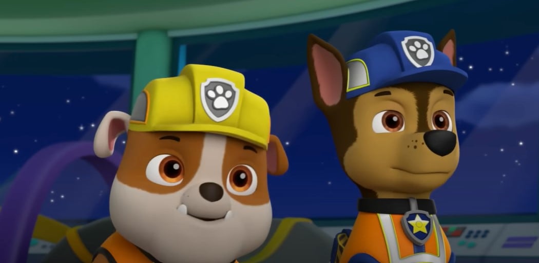 Rubble y Rocky en los mejores rescates de Paw Patrol