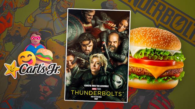 Combo The Team Burger en Carl’s Jr.