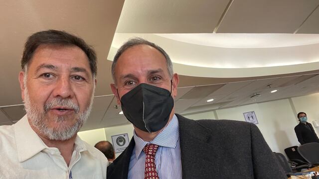 Fernández Noroña y López-Gatell