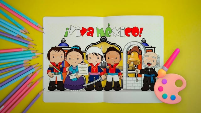 Dibujos para colorear de los héroes de la Independencia de México