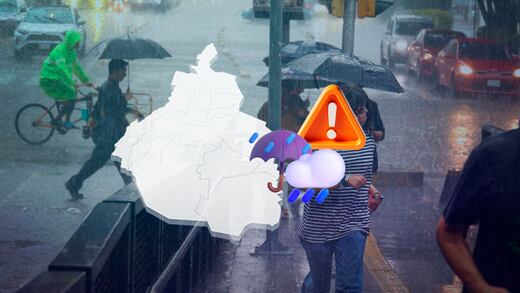 Lluvias en CDMX este domingo: activan Alerta Naranja en 4 alcaldías