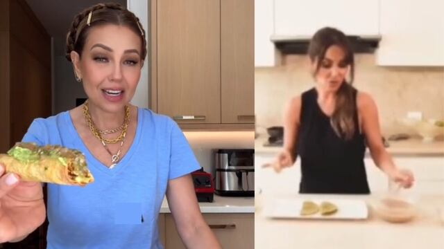 Receta de Flautas de Thalía recuerdan las enfrijoladas de Anahí.