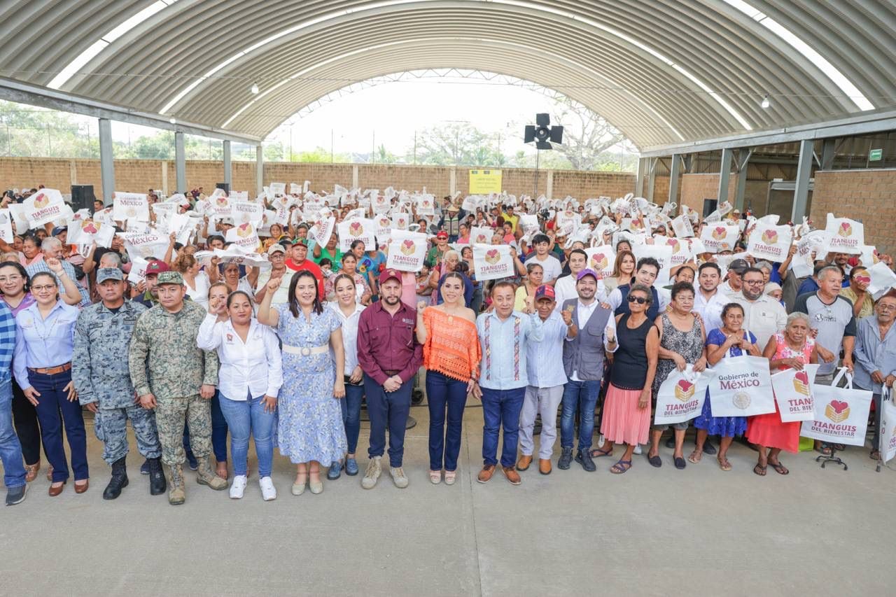 Evelyn Salgado refuerza apoyo a San Marcos con Tianguis del Bienestar