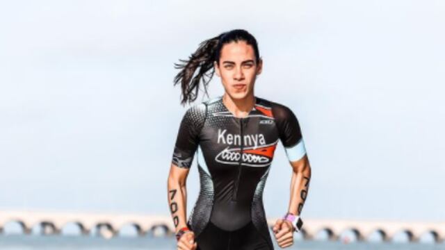 Kennya Pacheco, atleta.