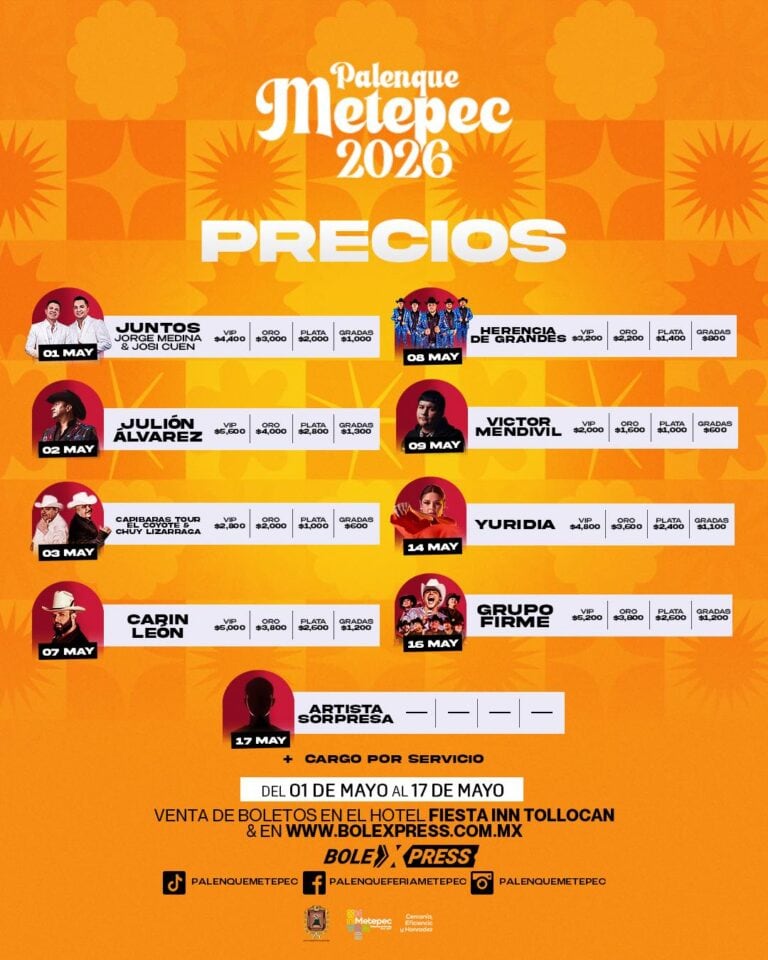 Palenque Metepec 2026