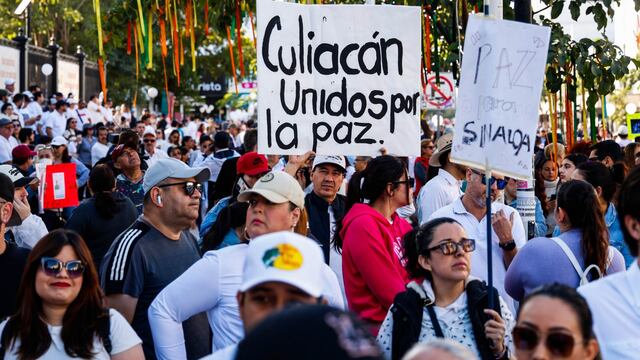 Marcha por la paz en Culiacán, Sinaloa