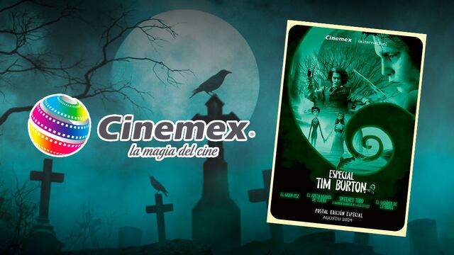 Coleccionable del Especial Tim Burton en Cinemex