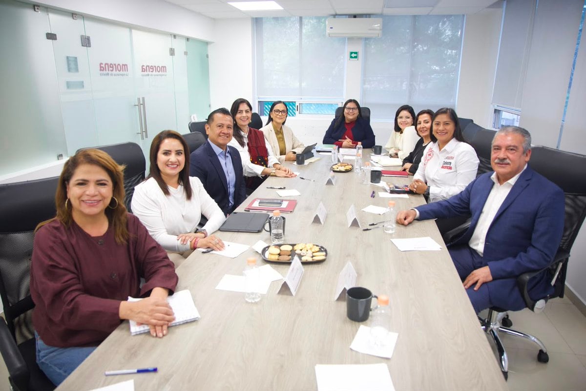 Reuniones de Morena con aspirantes a las gubernaturas