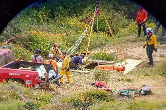 Cuerpos encontrados en pozo en Baja California
