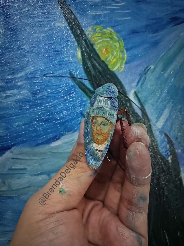 Arte en Cucarachas