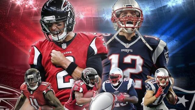 Patriotas va contra Halcones por el Super Bowl LI