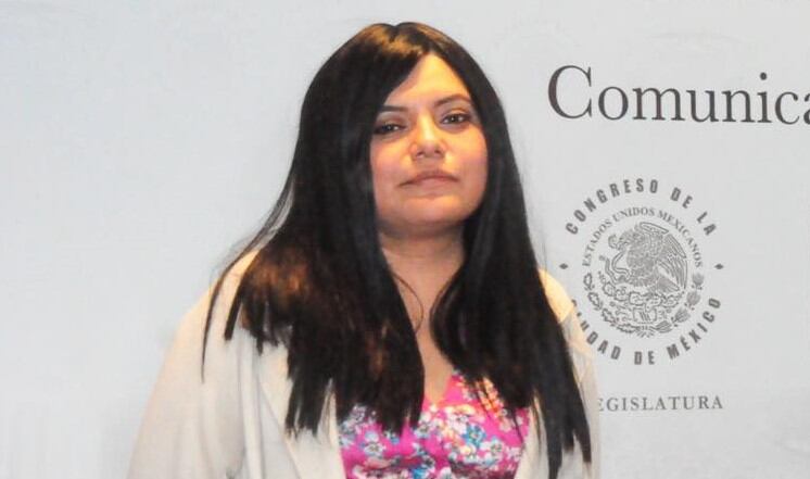 Andrea Vicenteño, diputada local de CDMX