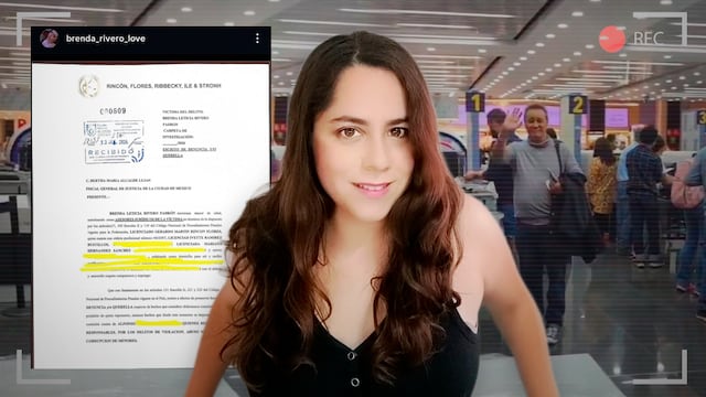 Brenda Rivero denuncia formalmente a Alfonso Obregón