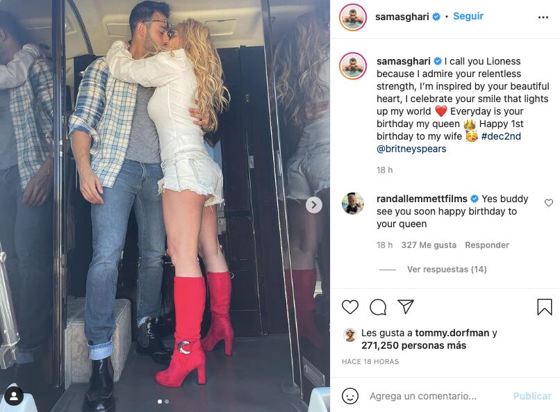 ¿Britney Spears ya se casó con Sam Asghari? Esto creen sus fans