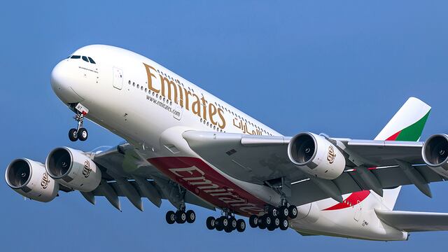 Avión de Emirates