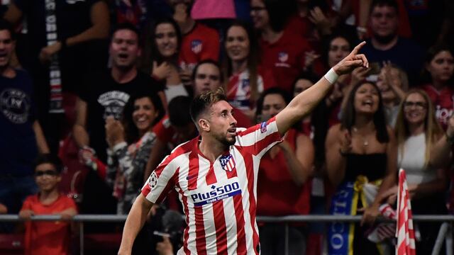 El mexicano marcó su primer gol con la camiseta del Atleti