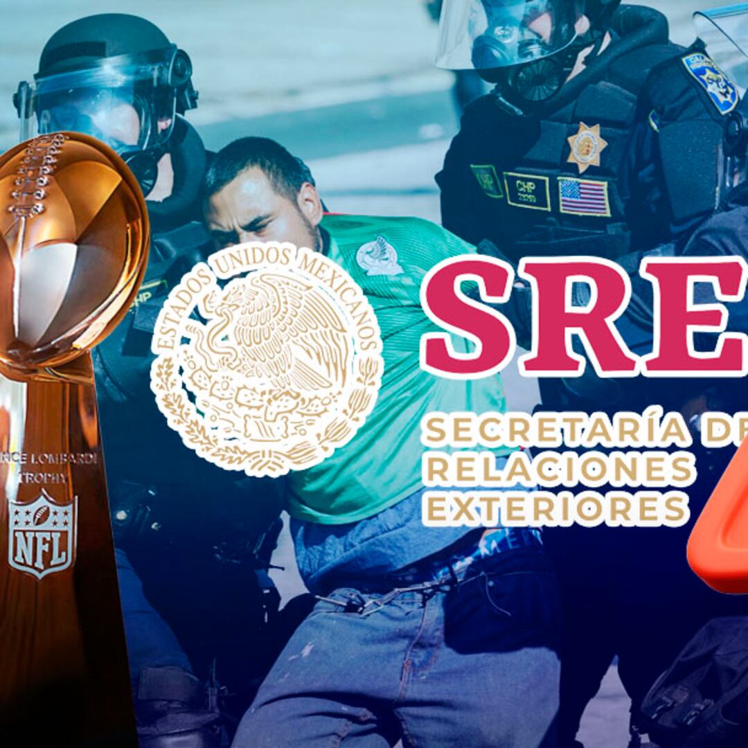 SRE emite recomendaciones ante temores de redadas del ICE en el Super Bowl 2026