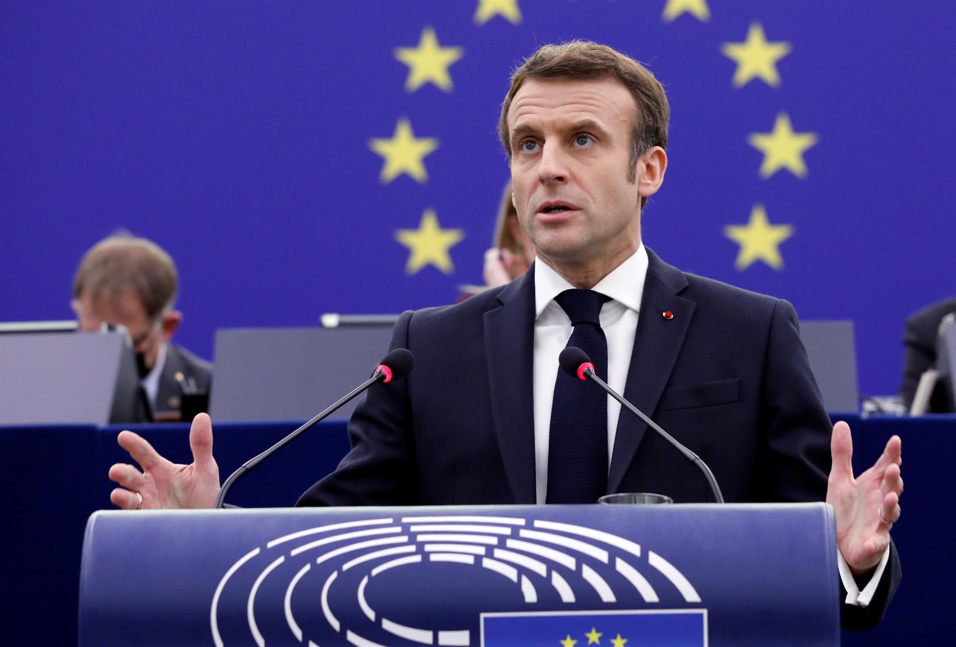 Emmanuel Macron, presidente de Francia