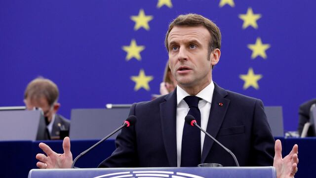 Emmanuel Macron, presidente de Francia