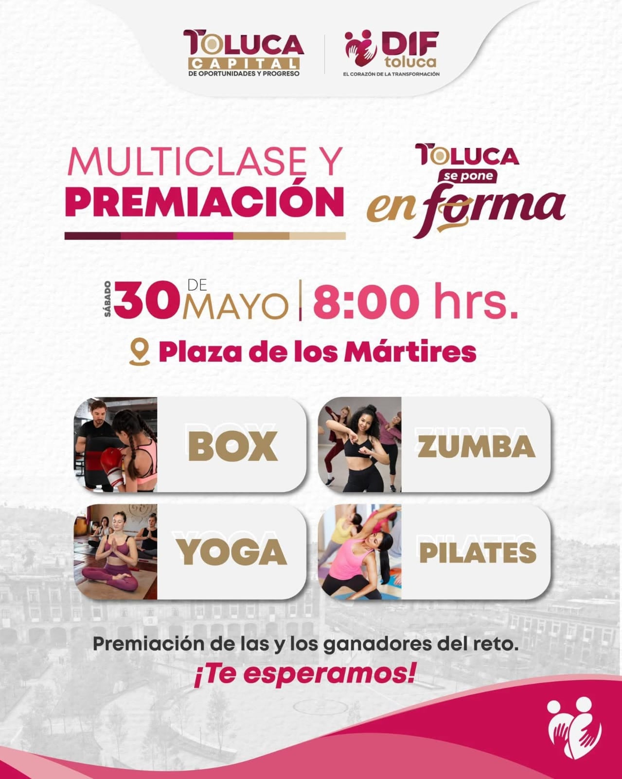 “Toluca se Pone en Forma” reúne a 11 mil participantes y premia hábitos saludables.