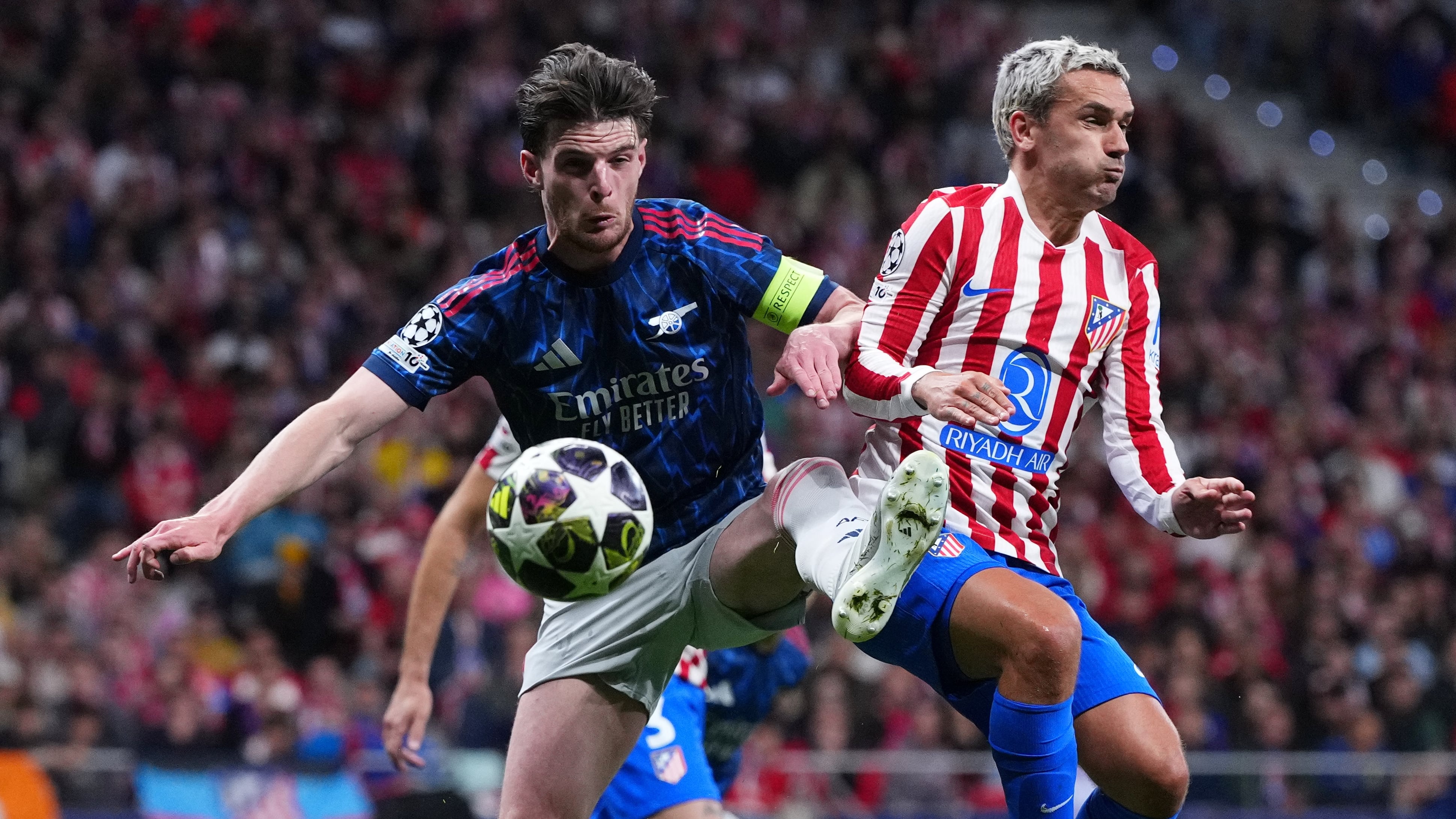 Atlético de Madrid rescata empate ante Arsenal en la Champions League