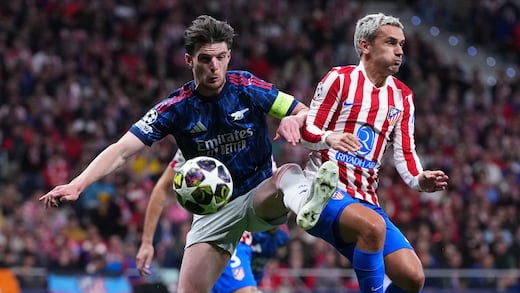 Atlético de Madrid rescata empate ante Arsenal en la Champions League