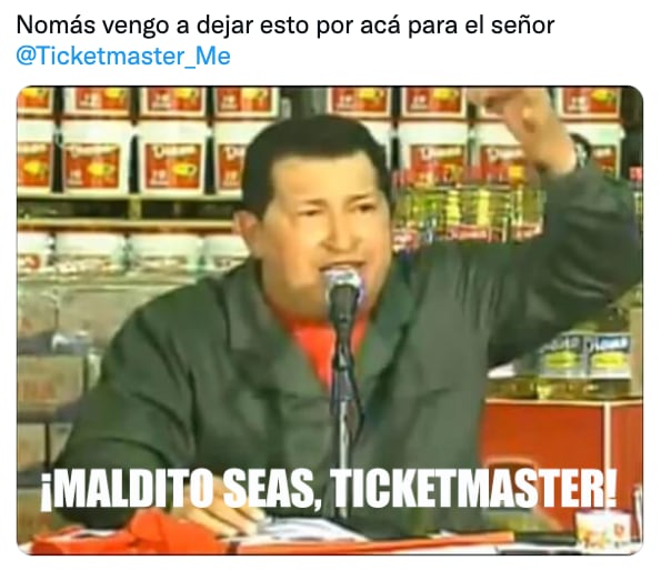 Meme por boletos agotados de Blink-182 en Ticketmaster