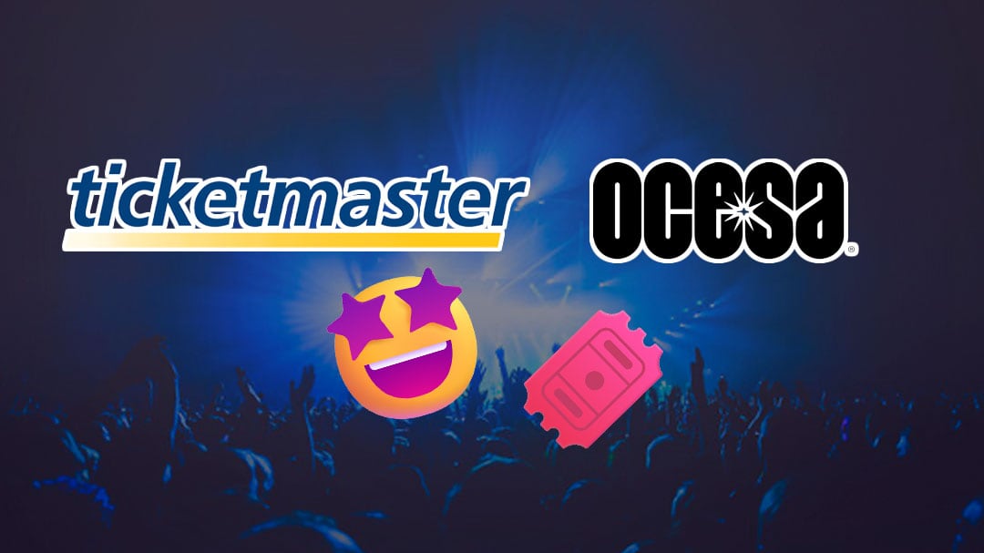 Conciertos al 50% en Ticketmaster y Ocesa: boletos con descuento