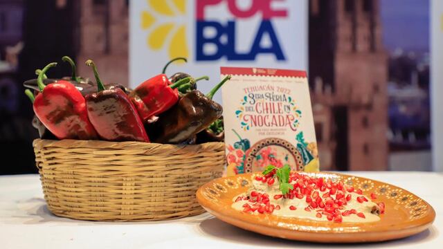 Feria del Chile en Nogada en Tehuacán