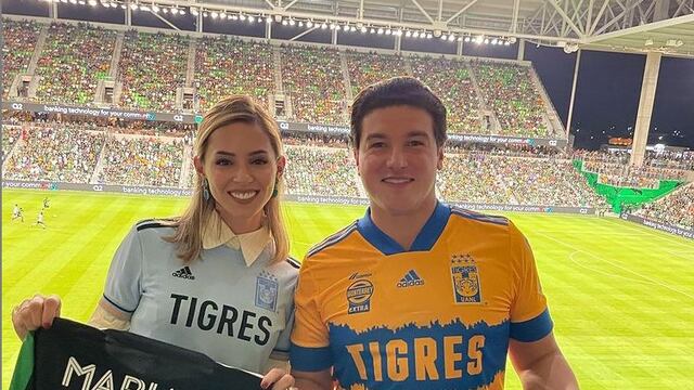 Samuel García y Mariana Rodríguez