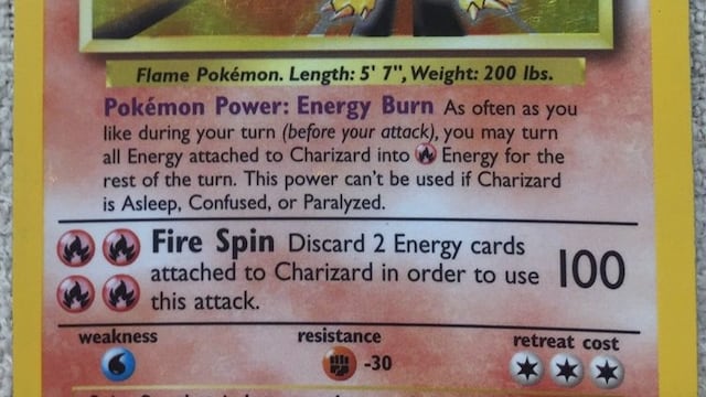 Charizard Pokémon TCG