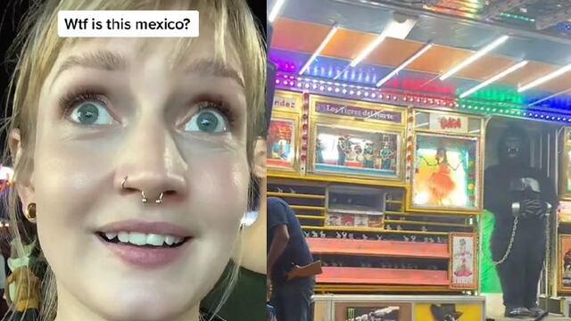 Turista se confunde con feria mexicana