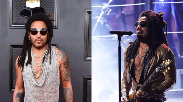 Lenny Kravitz en los premios Grammy 2022