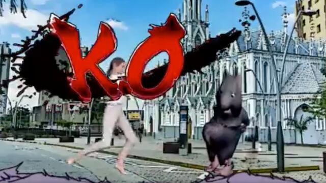 Spot político de Street Fighter