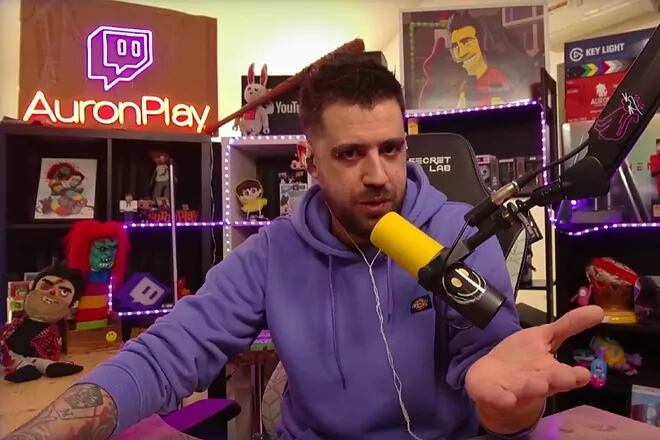 AuronPlay regresa a Twitch por los Squid Craft Games 2
